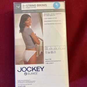 NWT Unopened 3 pack of Jockey Elance string bikinis